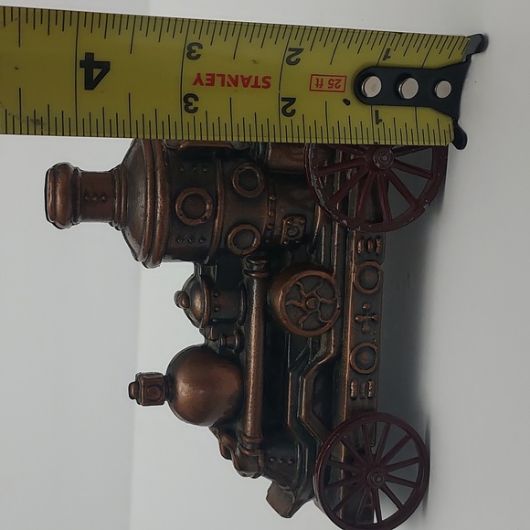 Vintage 1974 Banthrico Steam Engine Coin Bank - Picture 9 of 9